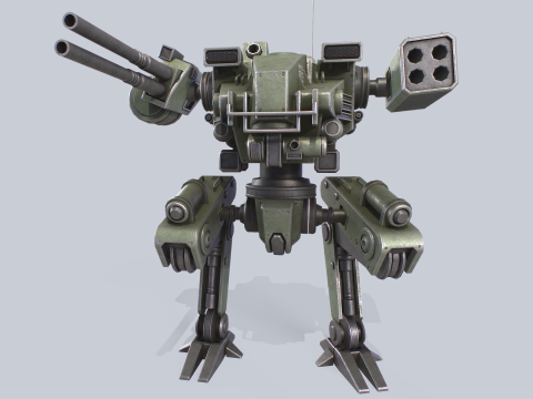 Battle Mech 3Dモデル