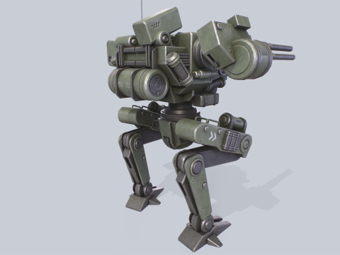 Battle Mech 3Dモデル