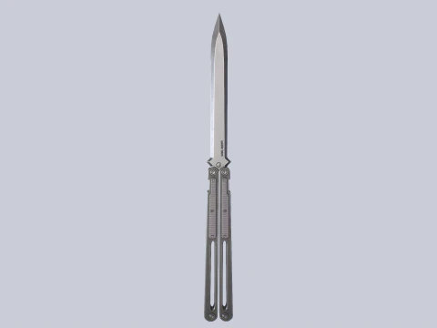 Butterfly knife 3D Model