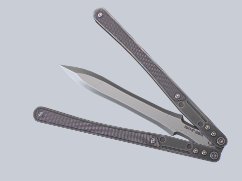 Butterfly knife 3D Model