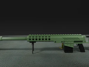 saldırı t&uuml;feği 3D Model