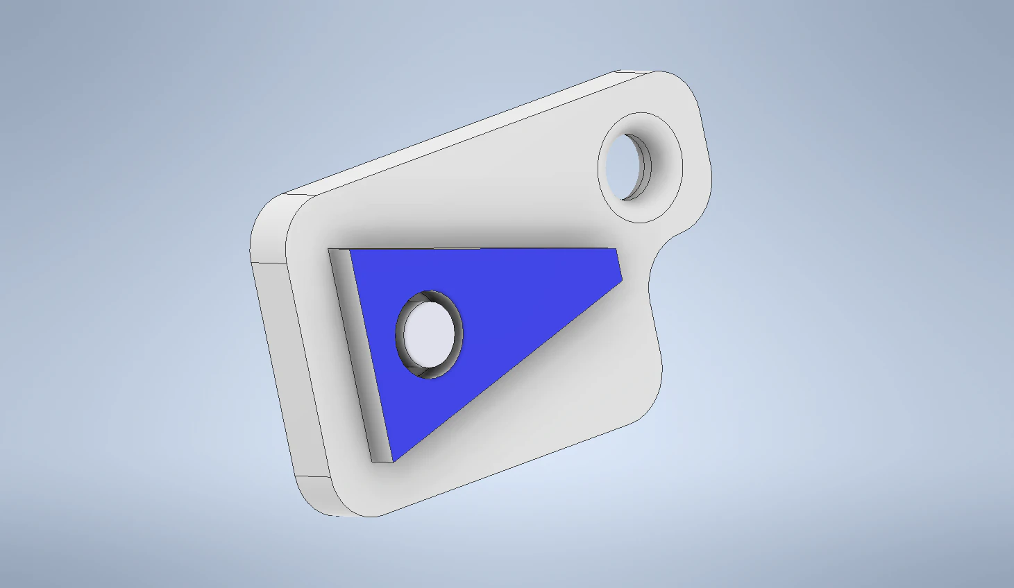 key chain international code flag number 2 3D Print Model .c4d .max .obj .3ds .fbx .stl .blend
