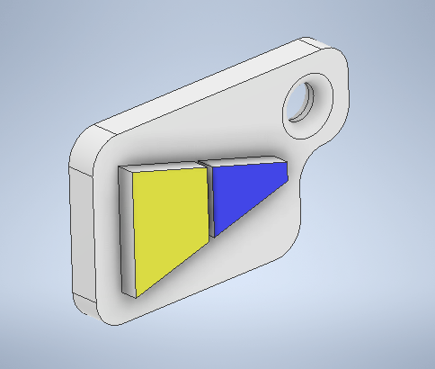 key chain international code flag number 5 3D प्रिंट मॉडल .c4d .max .obj .3ds .fbx .stl .blend 