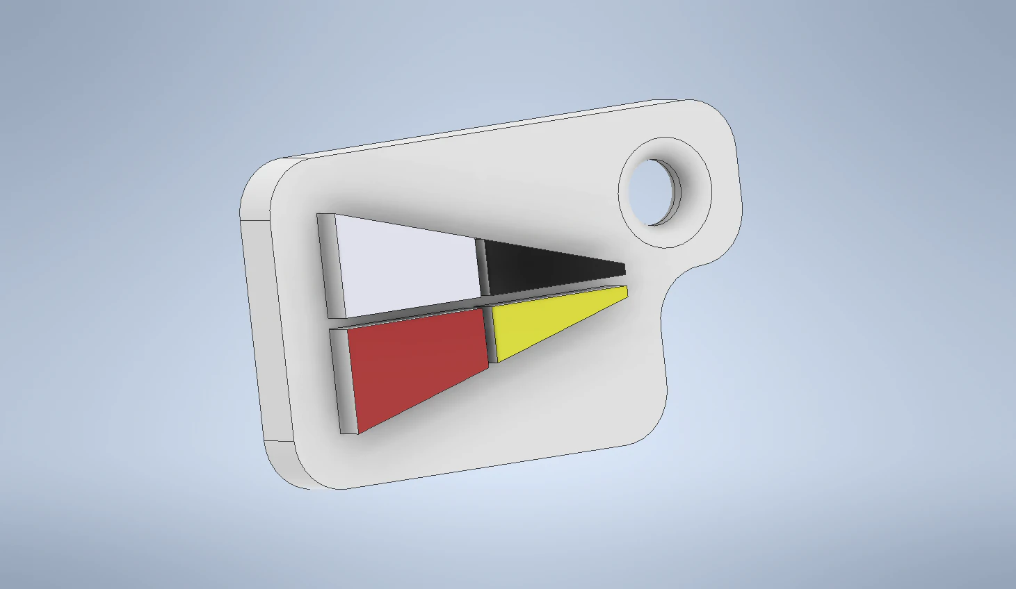 key chain international code flag number 9 3D Print Model .c4d .max .obj .3ds .fbx .stl .blend 