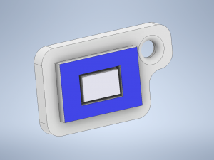 key chain international code flag letter p 3D 프린트 모델