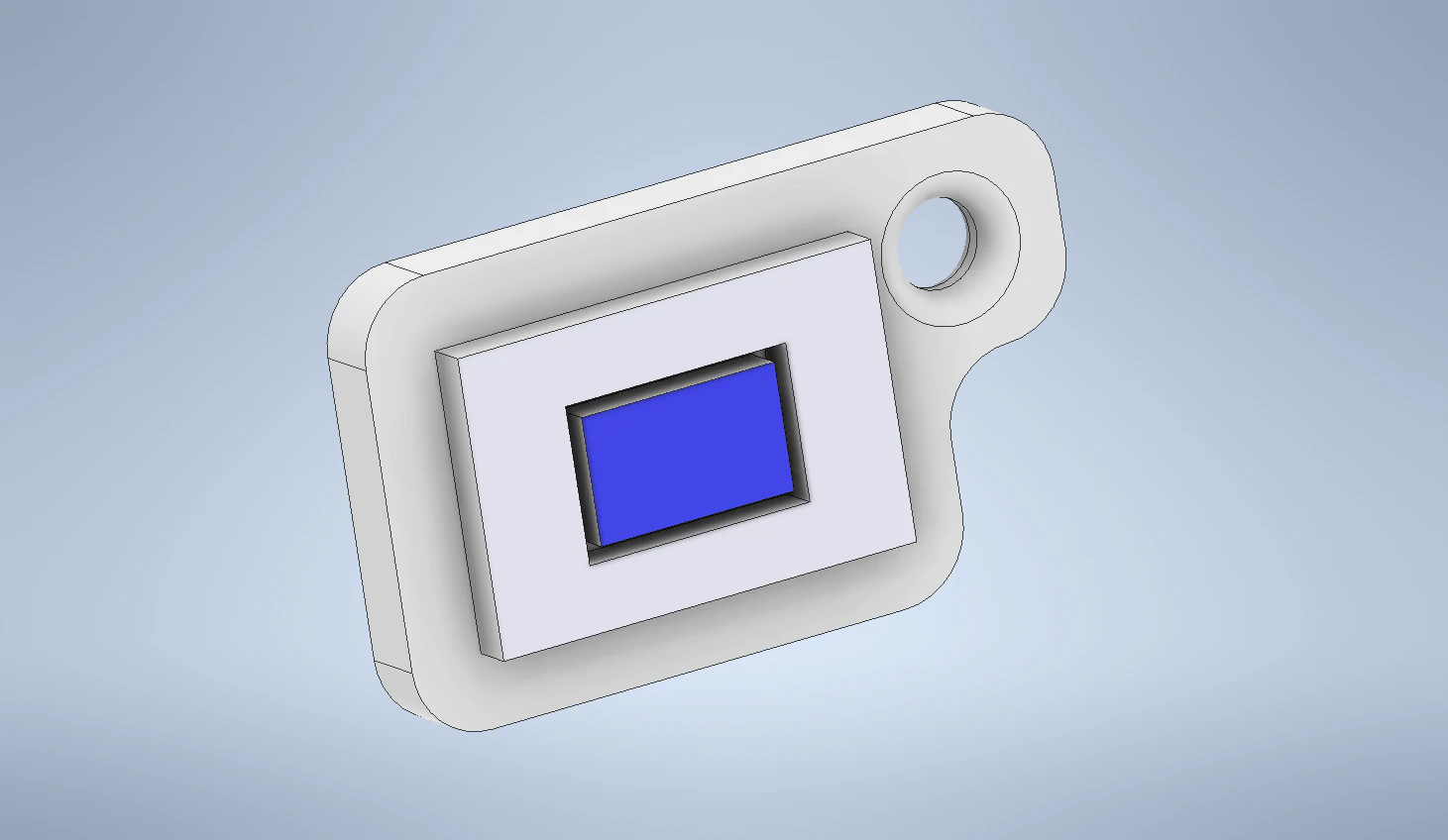 key chain international code flag letter s 3D Print Model .c4d .max .obj .3ds .fbx .stl .blend 