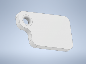 key chain international code flag letter y Modèles 3D en vedette