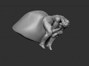 thinker Modelo 3D