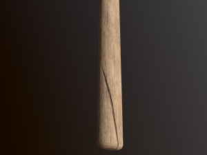 old hammer 2 color low-poly 3D-Modell