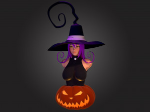 witch blair soul eater 3D 프린트 모델