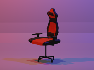 modern computer gaming chair 3D Model