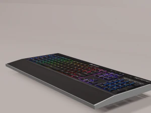 keyboard gaming low-poly low-poly low-poly 3D Model