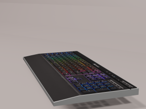 keyboard gaming low-poly low-poly low-poly 3D मॉडल