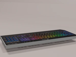 keyboard gaming low-poly low-poly low-poly 3D Model