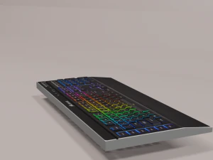 keyboard gaming low-poly low-poly low-poly 3D Model