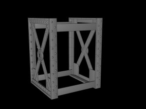 metal farm 3D 模型