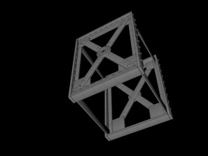 metal farm 3D 模型