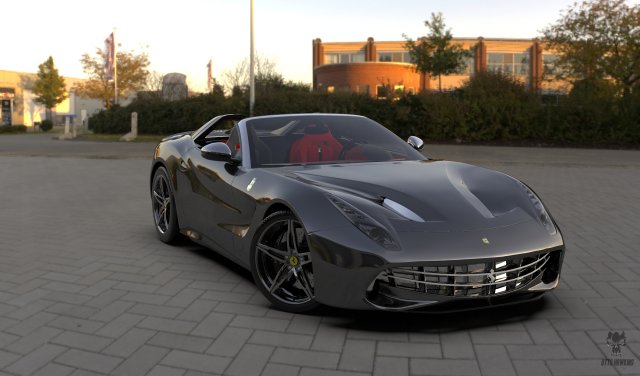 ferrari f60 america Modello 3D .c4d .max .obj .3ds .fbx .stl .blend 
