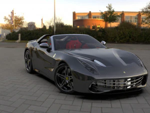 페라리 f60 미국 3D 모델