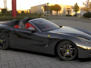 феррарі ф60 америка 3D Модель