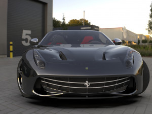 ferrari f60 america Modello 3D