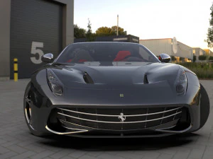 феррарі ф60 америка 3D Модель