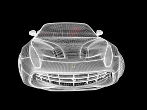 феррарі ф60 америка 3D Модель
