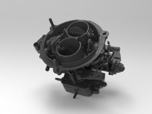 carburetor 3D-printmodel