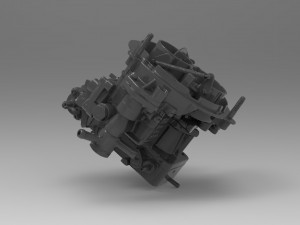 carburetor 3D-printmodel