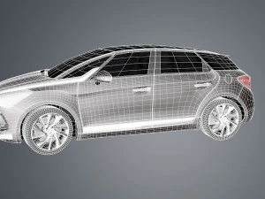 ситроен с5 хетчбек 3D Модель