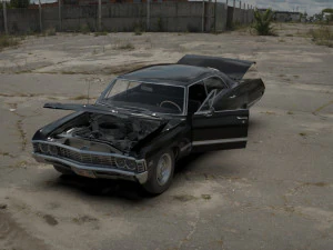 chvevrolet impala 67 hardtop 3D Model