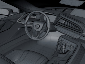 b m w i8 spyder concept 3D Model