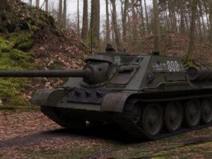 su-85 3D Model