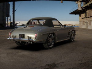 mercedes-benz sl 190 3D 模型