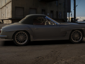 mercedes-benz sl 190 3D 模型
