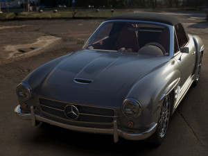 mercedes-benz sl 190 3D 模型
