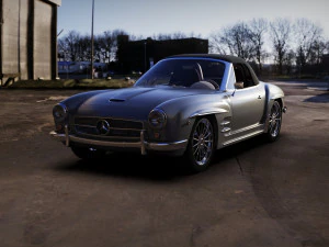 mercedes-benz sl 190 3D Model