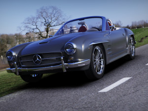 mercedes-benz sl 190 3D 模型