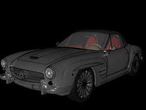 mercedes-benz sl 190 3D 模型