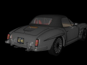 mercedes-benz sl 190 3D Model