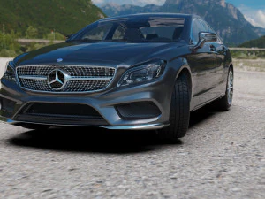 mercedes-benz cls 500 3D Model