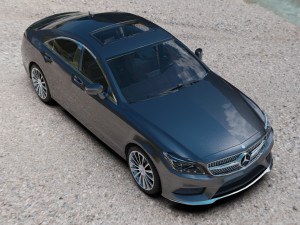 mercedes-benz cls 500 Model 3D