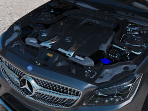 mercedes-benz cls 500 Model 3D