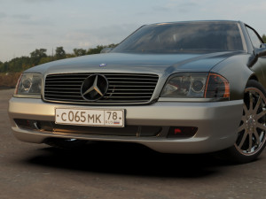 mercedes benz sl500 amg 3D मॉडल