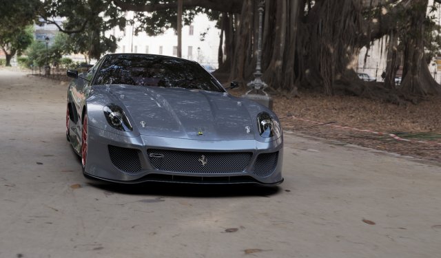 ferrari 599xx 3D 模型 .c4d .max .obj .3ds .fbx .stl .blend 