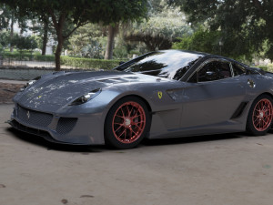 ferrari 599xx 3D 模型