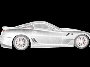 феррарі 599хх 3D Модель
