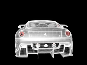 феррарі 599хх 3D Модель