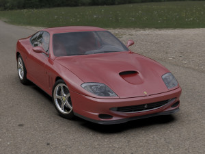 ferrari 550 marancello 3D Model