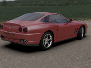 ferrari 550 marancello 3D 模型
